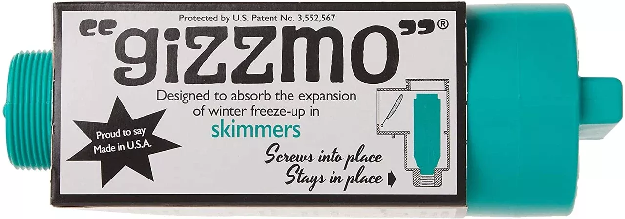 Gizzmo Regular Size Pool Skimmer Plug – Winter Closing Freeze Protection Plug