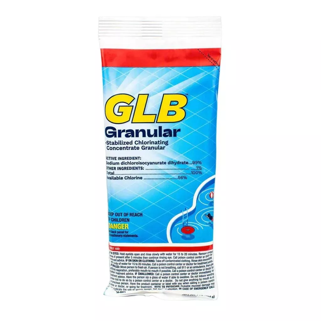 GLB Dichlor Pool Shock 1 lb – Stabilized Chlorine