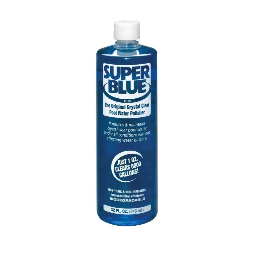 GLB Super Blue Concentrated Water Clarifier, 32 oz Bottle | 71205