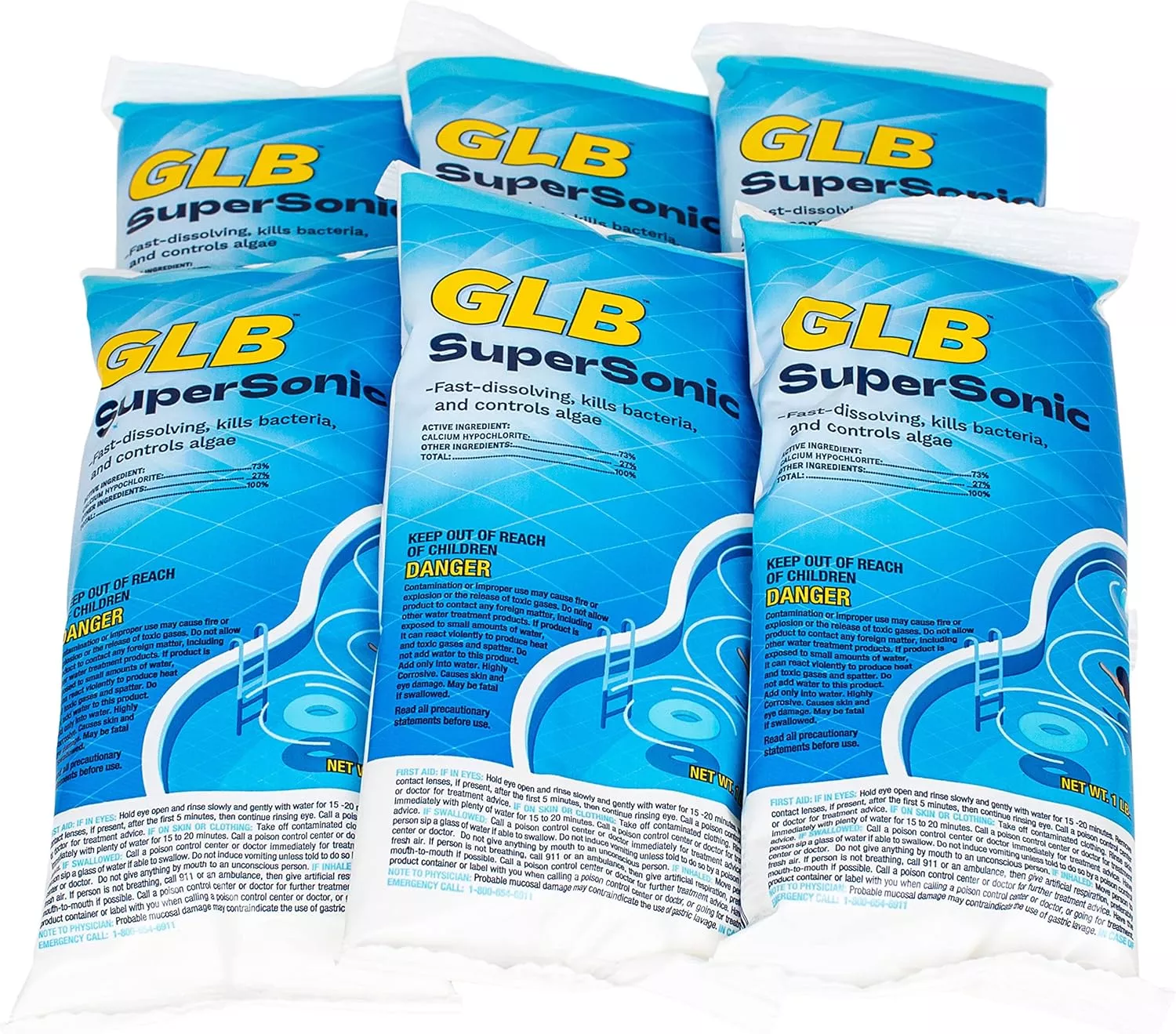 GLB Supersonic 1lb. (pack of 6)