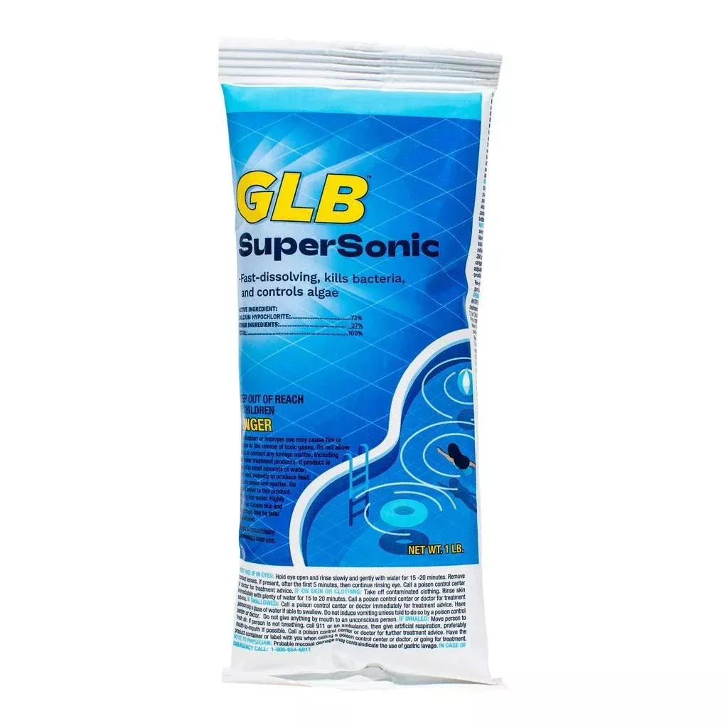 GLB SuperSonic Pool Shock 1 lb