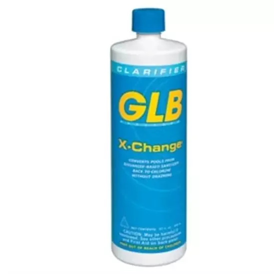 GLB X-Change Convert Baquacil to Chlorine 1 Quart - 12 Bottles