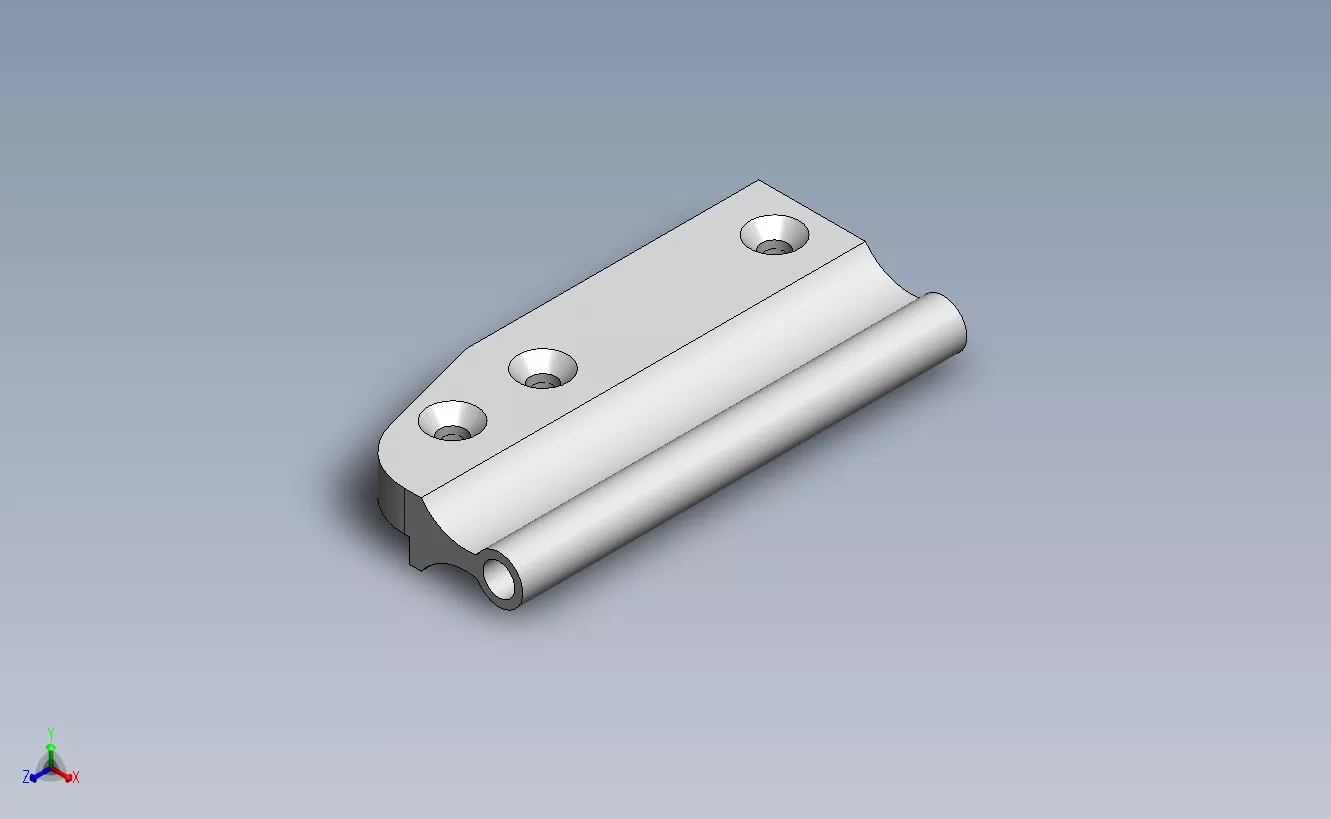 Glider Under Adjustable ABC Right Hand Non-Slotted