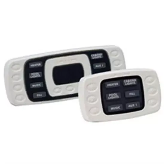Goldline Controls Wired 6 Button Spa Side Remote Control - Black