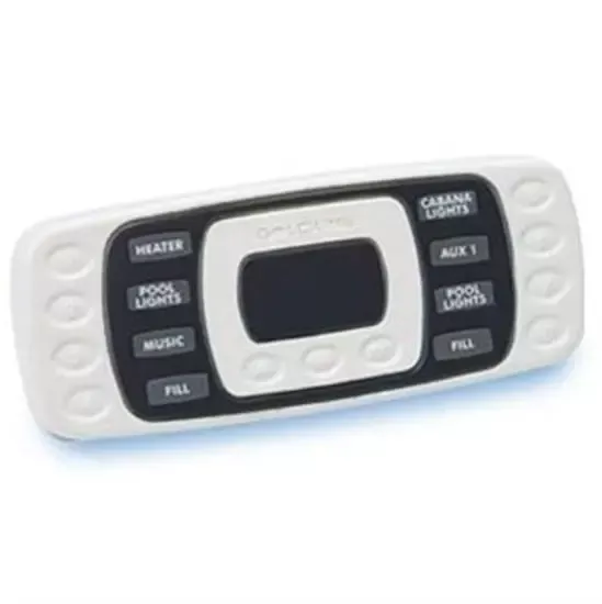 Goldline Controls Wired Full Function Spa Side Remote - White