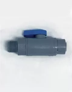 Grey/Blue 2-Way Valve for Large Filter Strainer