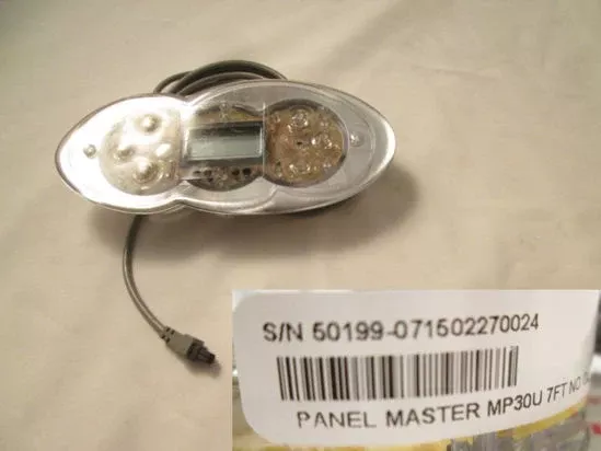 H2X MP30 Control Panel w/o Overlay