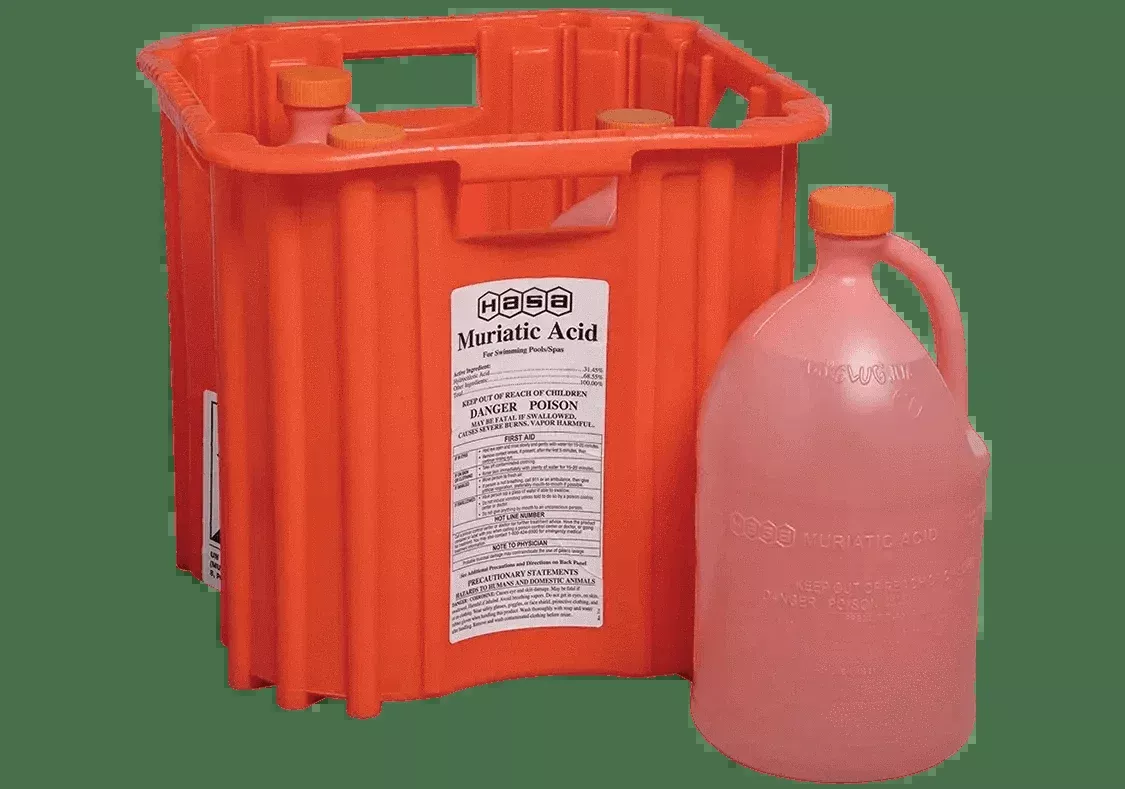 HASA Muriatic Acid 4 Gallon Case 31.45%