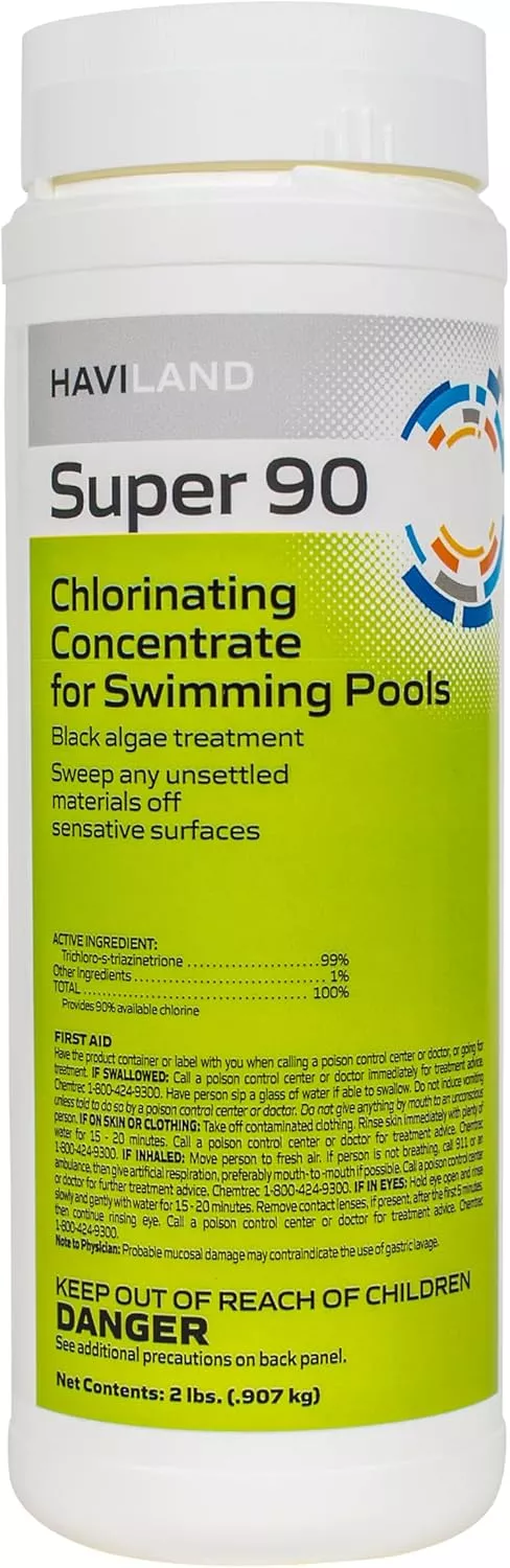 Haviland Durachlor Super 90 Pool Algaecide 32oz.