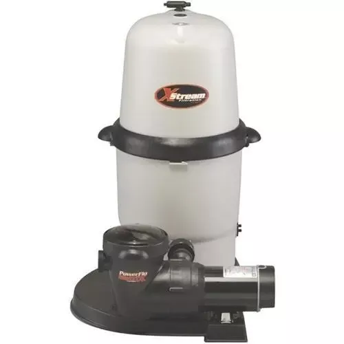 Hayward 150 Sq Ft Xstream Filter System with 1.5 HP 2 Speed PowerFlo Matrix Pump - CC150932S