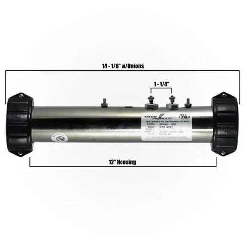 HydroQuip 4.0 KW Universal Heater Assembly - 27-J0413-5S-K