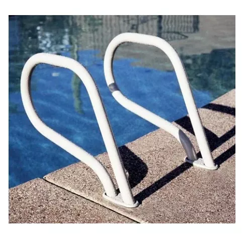 Inter-Fab Gibralter Style Grab Rail Pair .049 White - G4G049-1