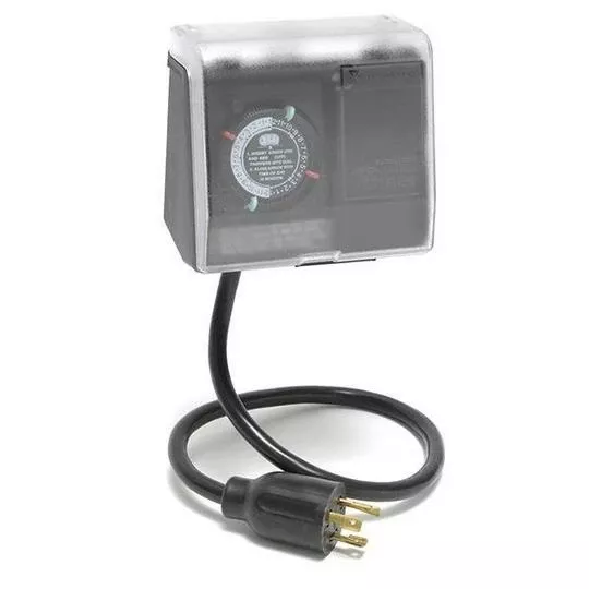 Intermatic – Intermatic Heavy-duty Outdoor Portable 24-Hour Timer, Twist-Lock Plug – P1131