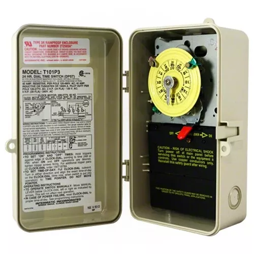 Intermatic T101R3 Mechanical Timer 110 Volt