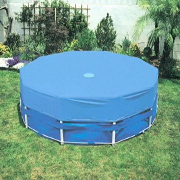 Intex – 12 Ft Round Pool Cover For Metal Frame Pools