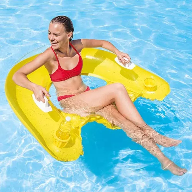 Intex Sit 'n Float - Yellow