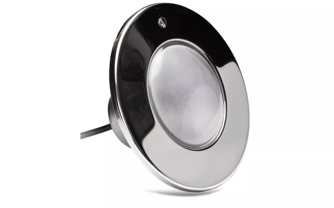 J&J Electronics | 21030 | PureWhite LED Pool Light | 50' Cord, 500W Equivalent
