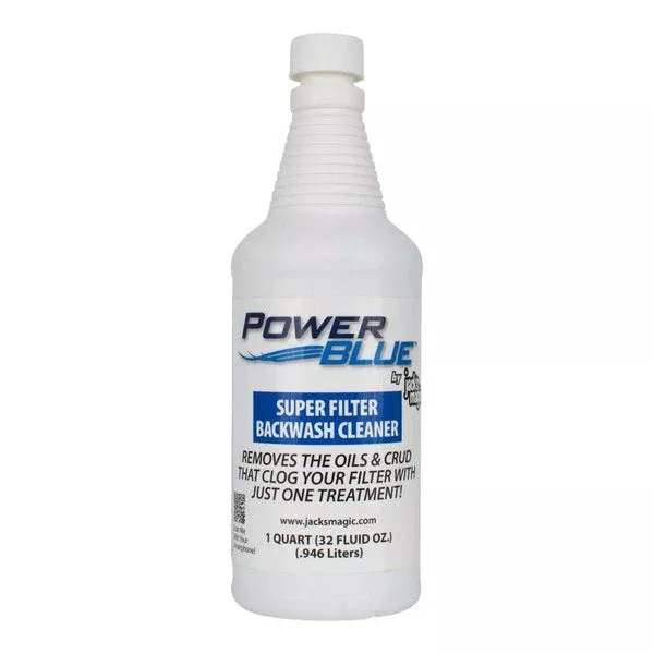 Jack's Magic Power Blue Super Filter Backwash Cleaner 32oz.