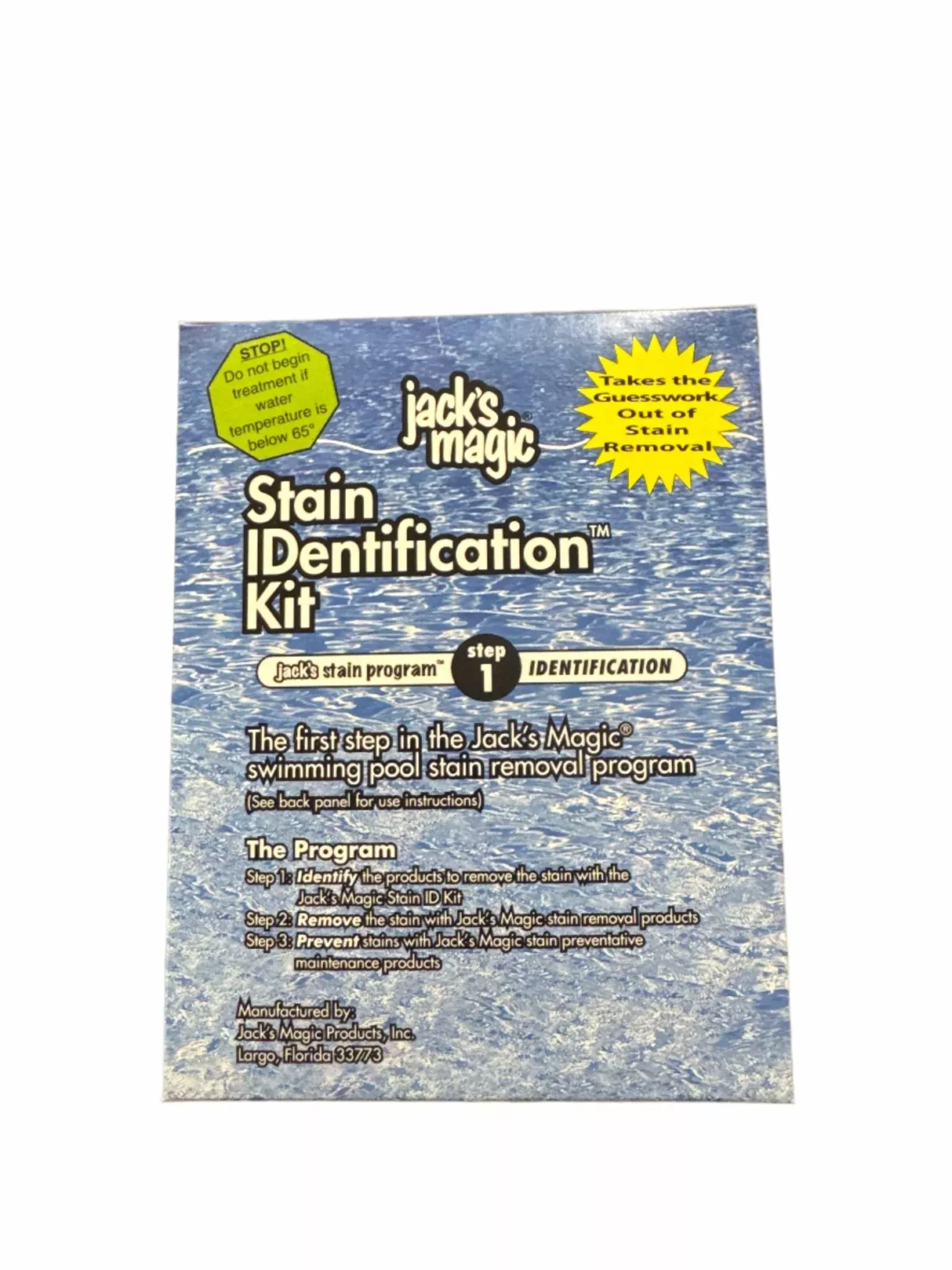Jacks Magic Stain ID Kit – Pool Stain Test Kit