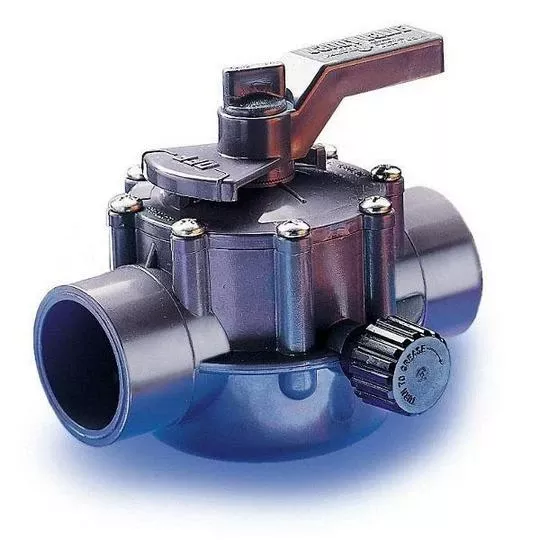 Jandy – Gray Two Port Valve 1 1/2in.-2in. Positive Seal