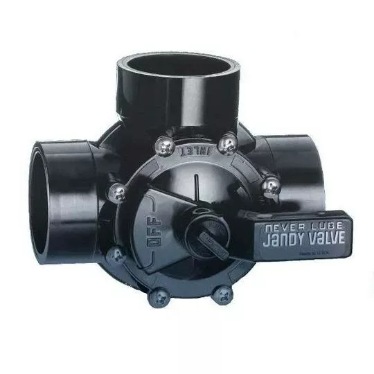 Jandy – NeverLube Three Port Valve 2in. Positive Seal With Internal/External Stops