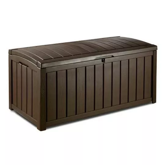 Keter – Glenwood 101 Gallon Deck Box, Brown