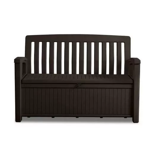 Keter – Patio Storage Bench 60 Gallons, Brown