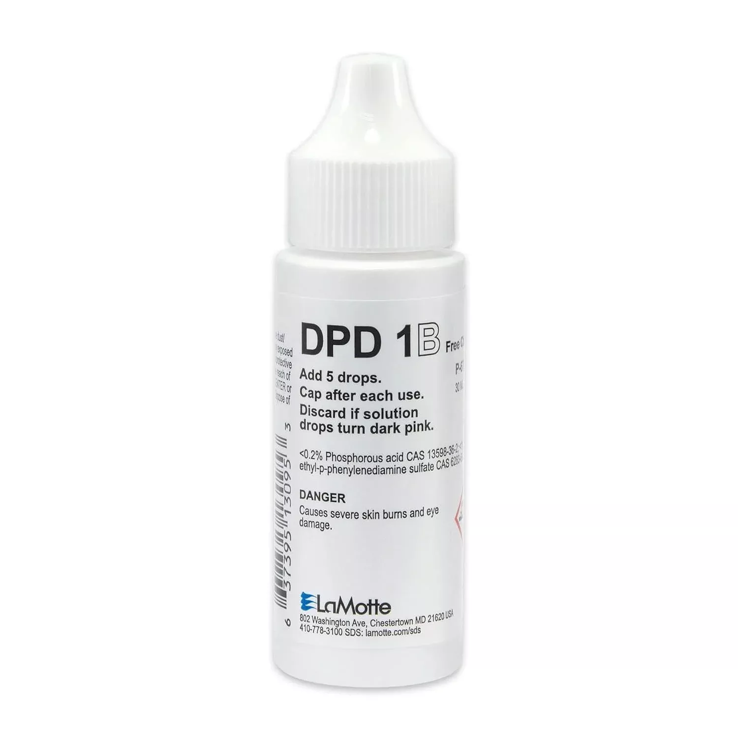 LaMotte DPD 1B Free Chlorine Reagent, 30 ml