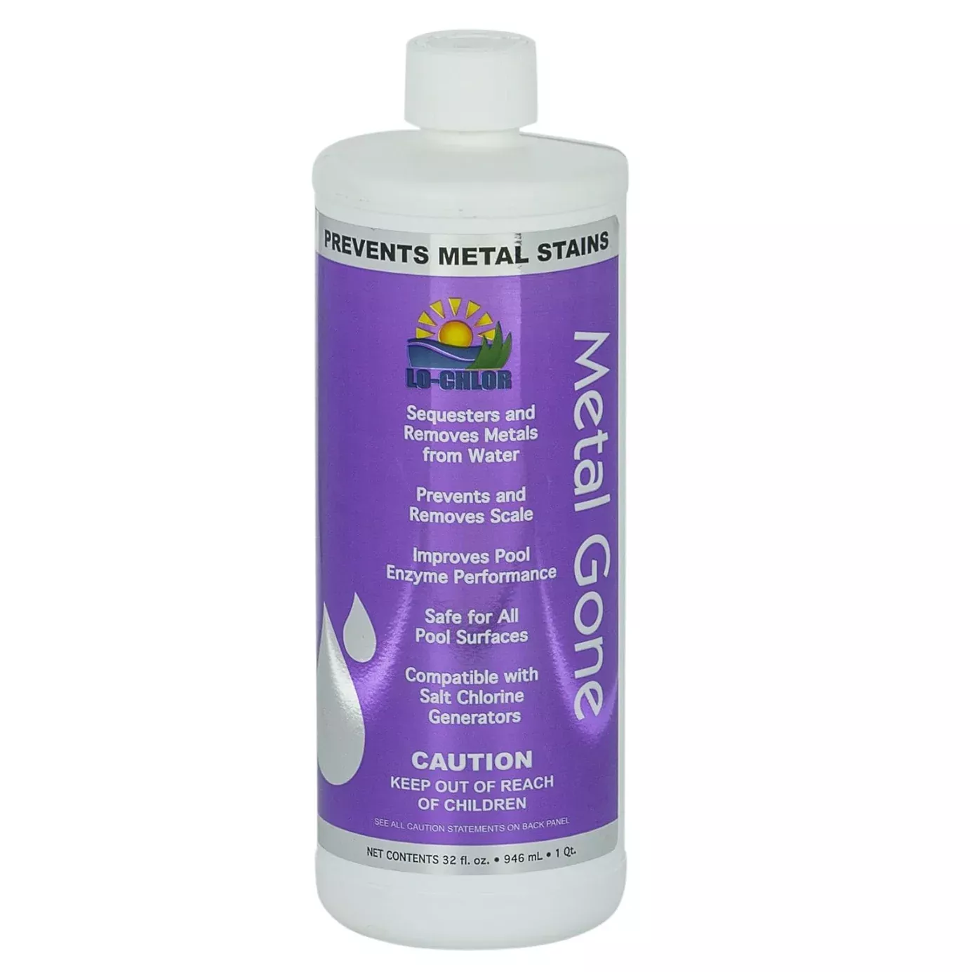 Lo-Chlor Metal Gone Metal Sequestering AgentLO-MG-1, 1 qt