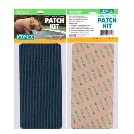 Loop Loc – Mesh Patch Green Self Adhesive, 3 Pack Of 4″x8″ Patches