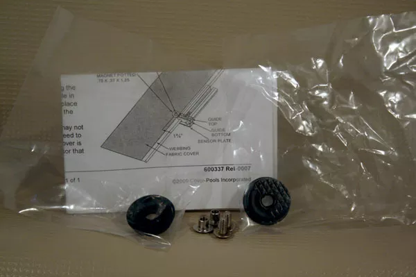 Magnet Package (includes two ring magnets, binding posts and screws)