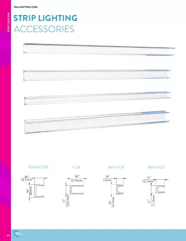 Mounting Tracks For Strip Lighting
