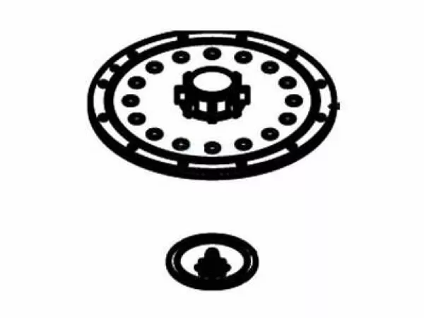Multicyclone Manifold Plate Assy