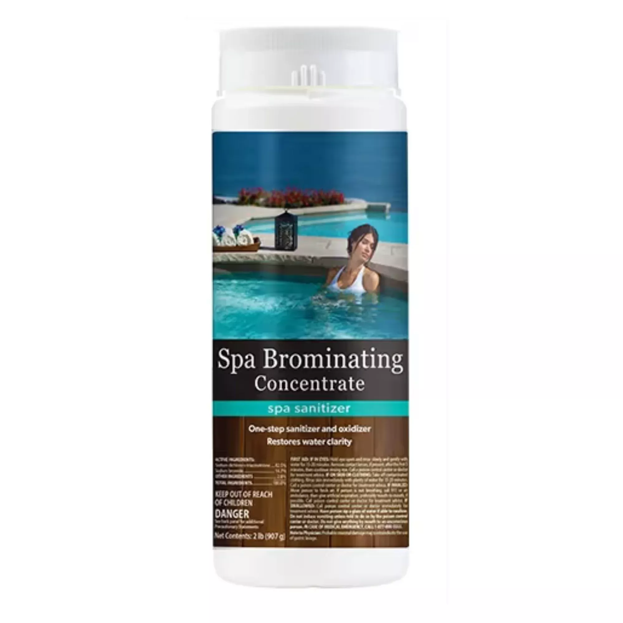 Natural Chemistry Spa Brominating Concentrate, 2 lb Bottle | 14224NCM