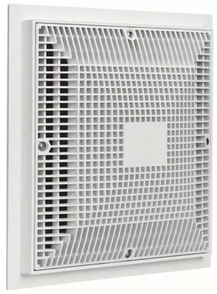 Neptune Benson 12"x12" White Domed Drain Cover - Pair
