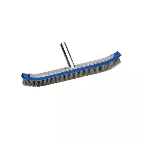 Ocean Blue – 18″ Curved Algae Brush With Aluminum Back