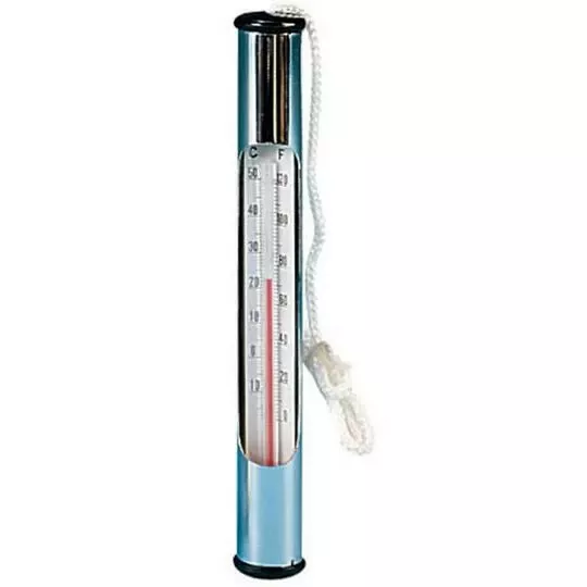Ocean Blue – Pool And Spa Chrome Thermometer