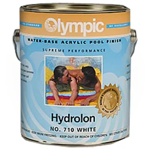 Olympic Hydrolon Pool Paint - White / Gallon