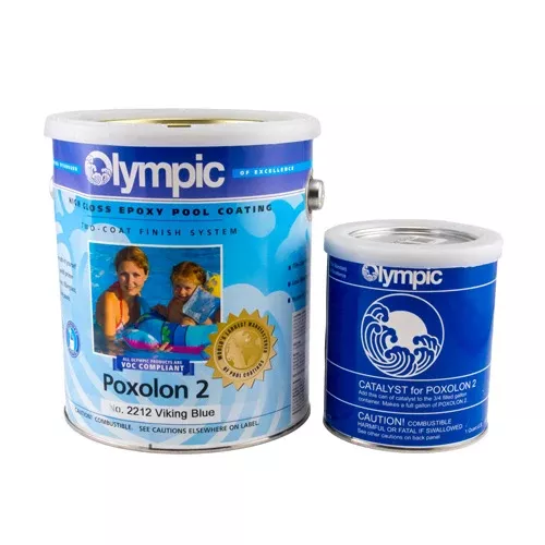 Olympic Poxolon 2 Epoxy Pool Paint - Red Pepper / Gallon