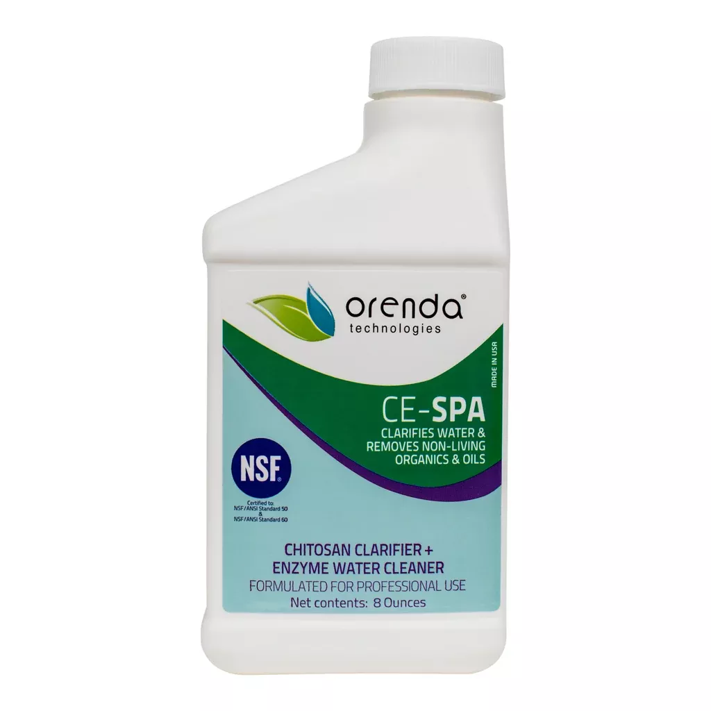 Orenda CE-SPA Chitosan Clarifier + Enzyme Water Cleaner