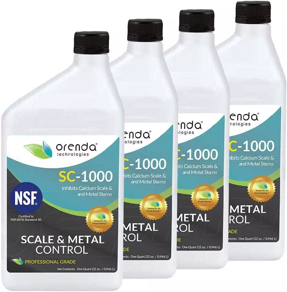 Orenda SC-1000 Scale & Metal Control 32 oz (Pack of 4)
