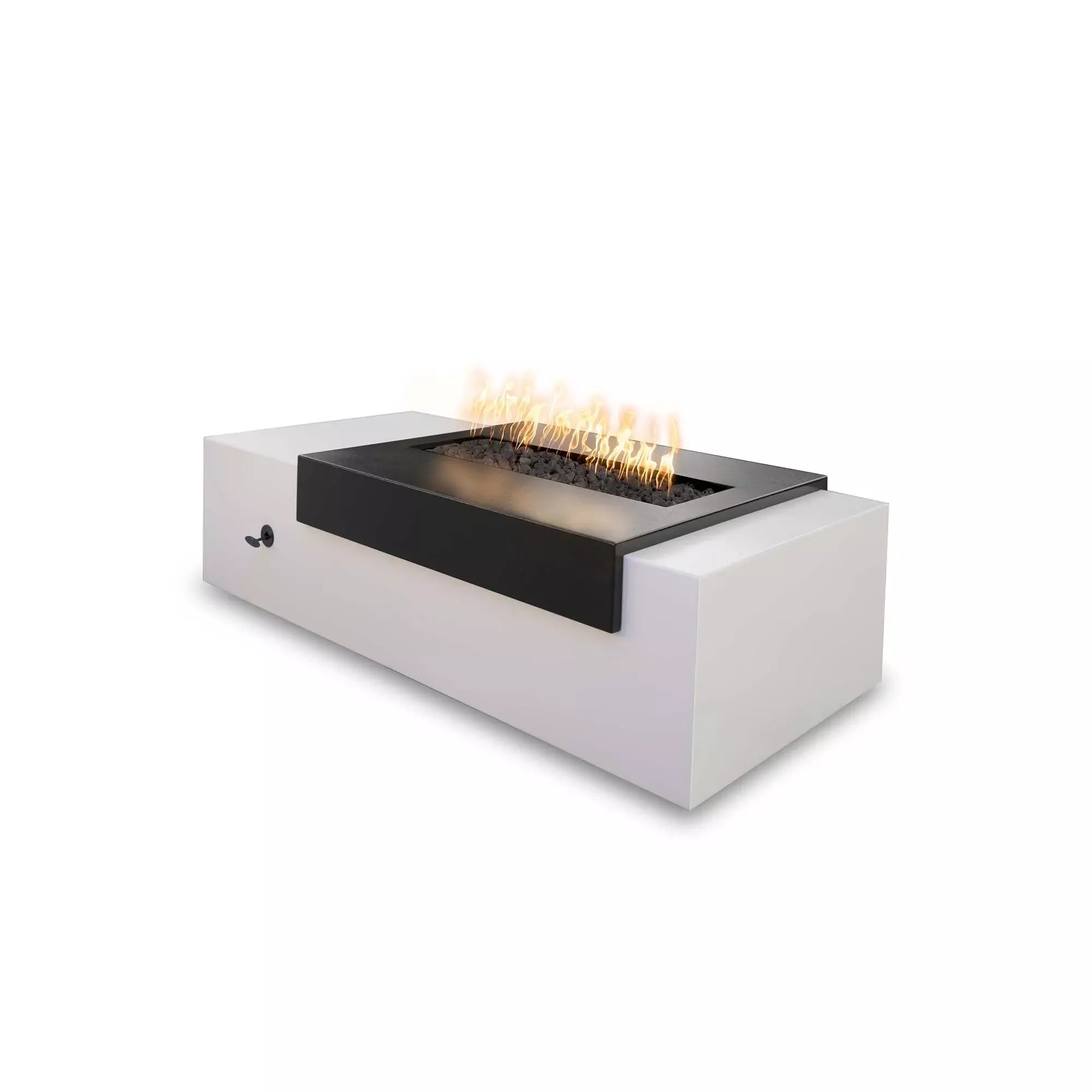 The Outdoor Plus | Moonstone Fire Pit – Black & White Collection | Powder Coat | Multiple Sizes | 4 week lead time