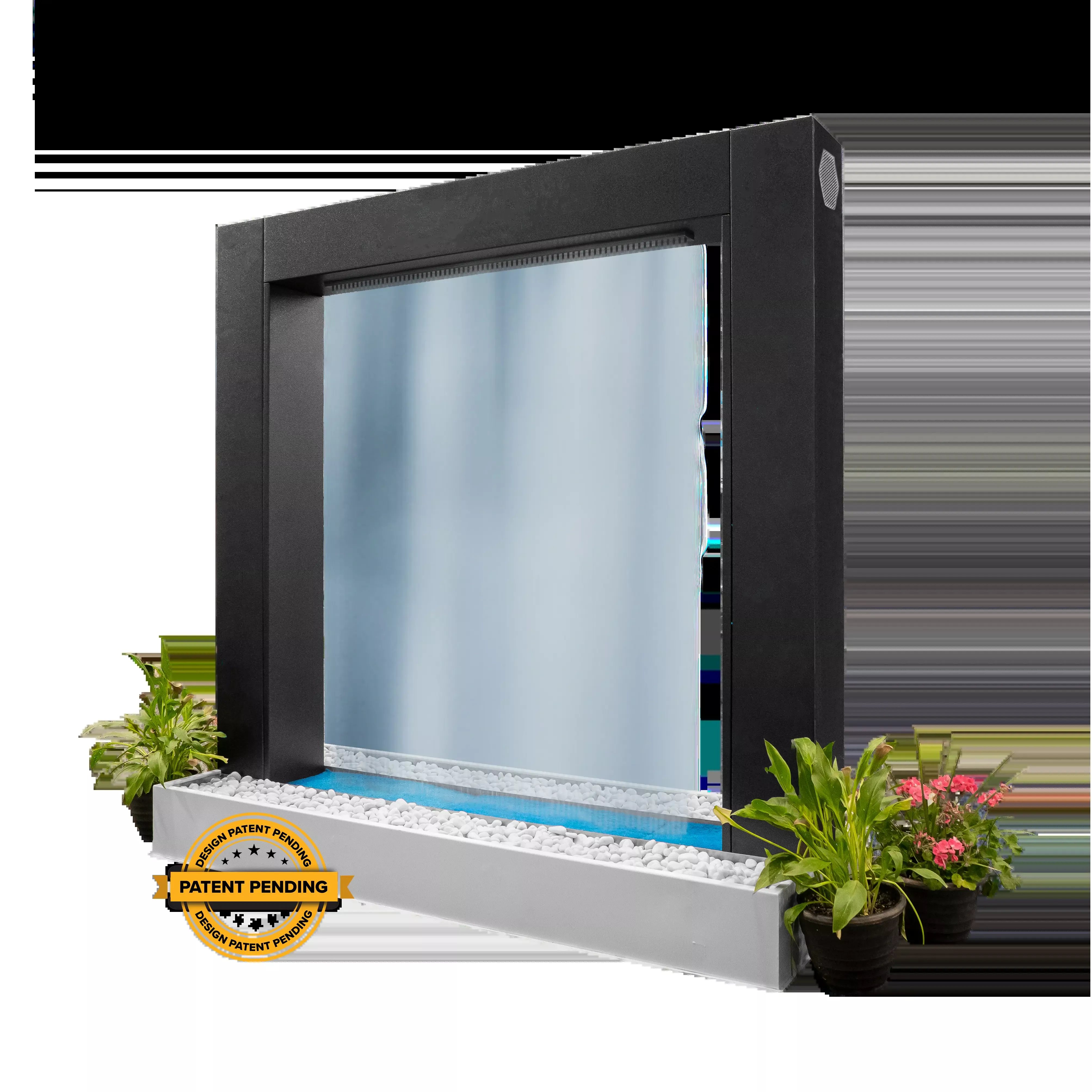 The Outdoor Plus | Paradise Fall | Water Feature – 60”, 72”, 84”, 96” | Multiple Powder Coat Finish Options