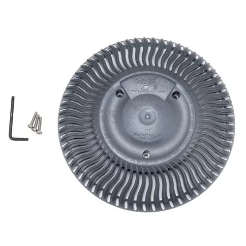 Paramount SDX2 Retro 10" Round Universal Suction Outlet Covers - White