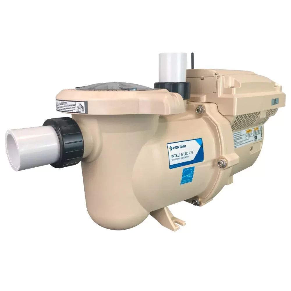 Pentair 011065 IntelliFlo3 VSF Variable Speed & Flow Pool Pump — 1.5 THP, 115/208-230V, WiFi, Energy Star