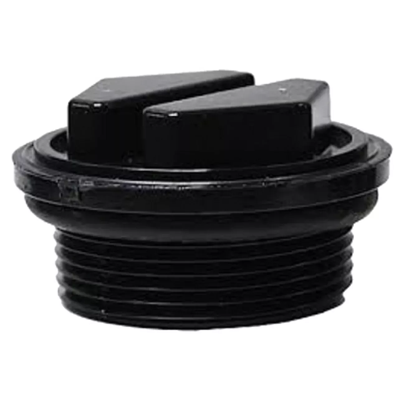 Pentair 1.5" MPT Black Drain Cap Plug with O-Ring | 86202000