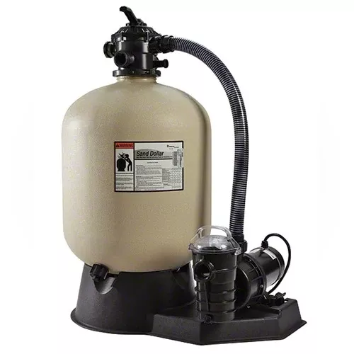 Pentair 1 HP Pump and 22" Sand Dollar Filter System Complete