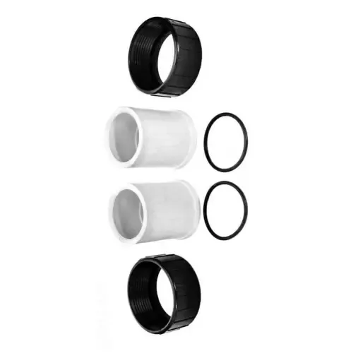 Pentair | 351157 | 1.5" Black Union Kit | SuperFlo & SuperMax Replacement Part
