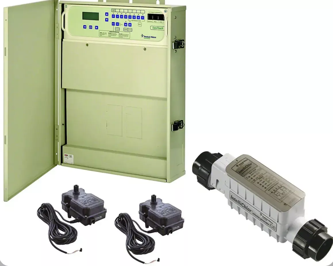 Pentair | 521150 | EasyTouch 8SC‑IC60 Automation System (Model 521150) – Pool & Spa Combo with Salt Cell, Trade Grade