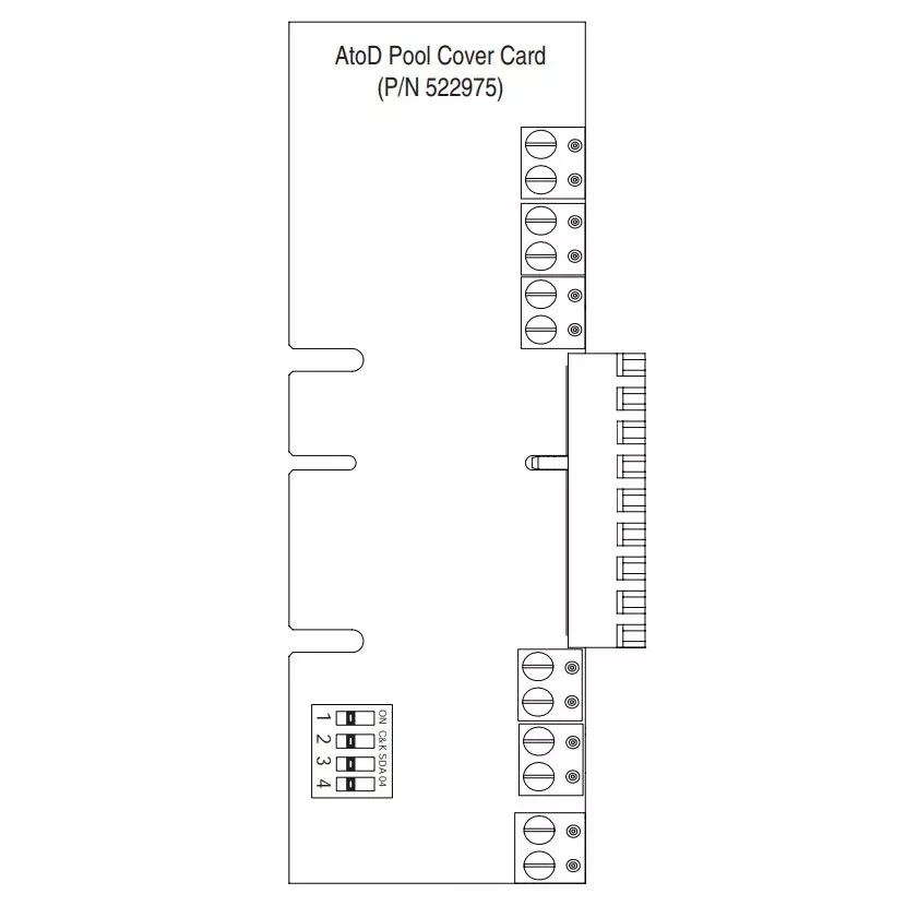 Pentair 522039Z Intelictr A2D Module